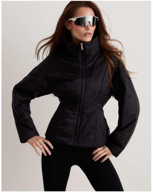 Aim'n Black High Neck Contour Jacket