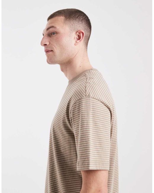 Only & Sons Natural Relaxed Fit T-shirt for men