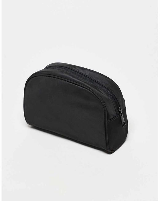 ASOS Toilettas Van Nylon in het Black voor heren
