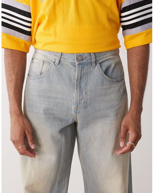 Adidas Originals Yellow Adilenium Season 3 Jeans for men