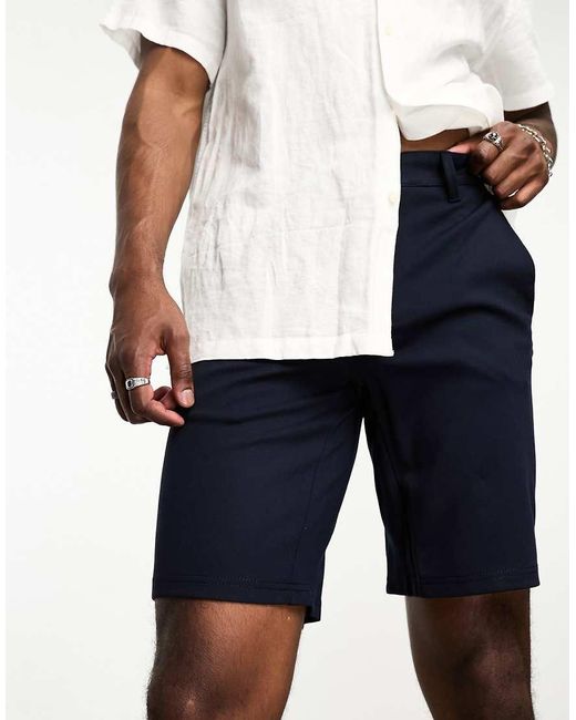 Only & Sons Nette Jersey Short in het Blue voor heren