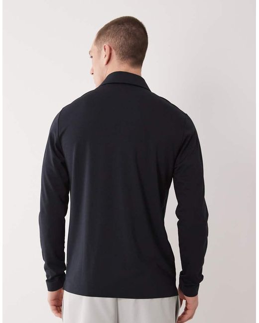 Mango Blue Performance Light Weight Thermo-Regulating Quarter Zip for men