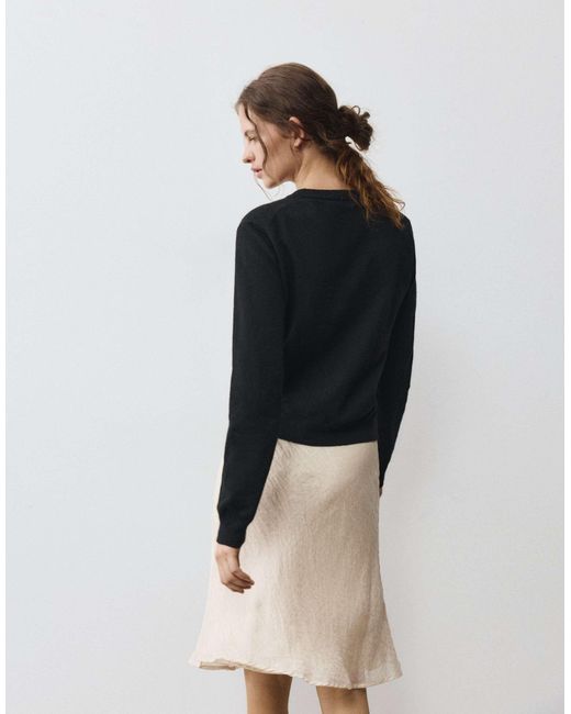 Pull&Bear Black Pullover