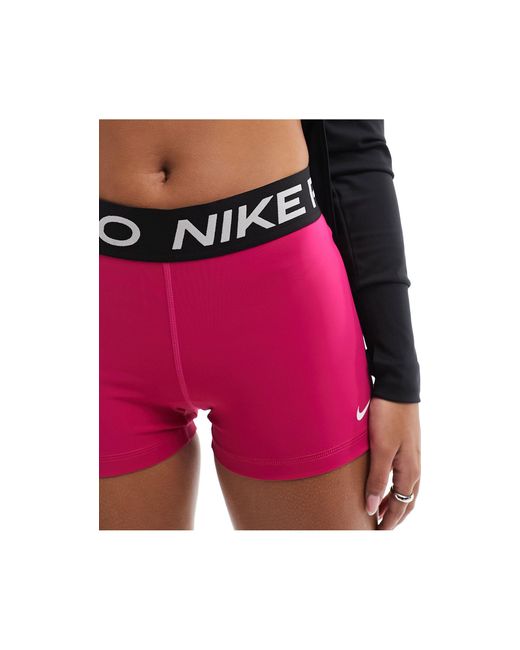Nike Red Nike – pro training dri-fit – shorts