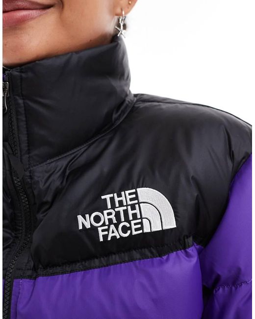The North Face Retro Nuptse in het Purple
