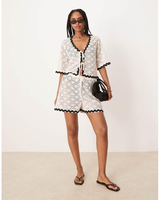 Short d'ensemble Aray en coloris Natural
