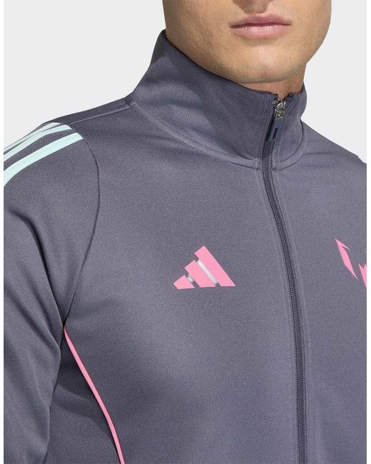 Adidas Originals Blue Messi Jacket for men