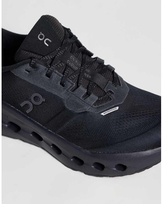 On Shoes Blue Cloudrunner 3 Waterproof Running Trainers