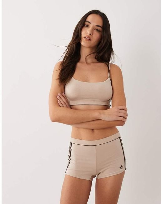 Adidas Brown Originals Adicolor Comfort Flex Shorts