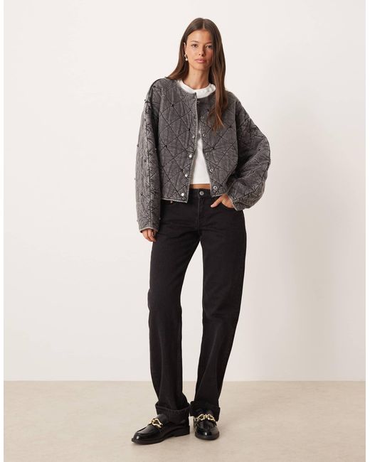 ASOS Gray – steppjacke