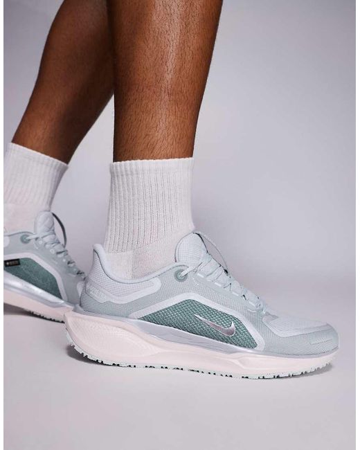 Nike Gray Air Zoom Pegasus Gore-Tex Running Trainers for men