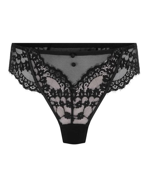 Hunkemöller Black Daisy Non-Padded Underwired Bra
