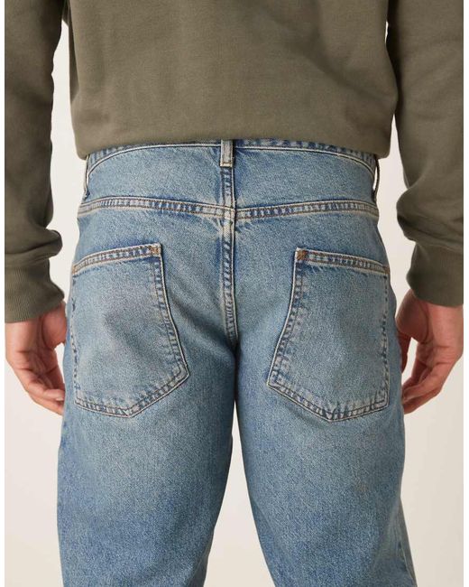 ASOS Natural Tapered Jeans for men