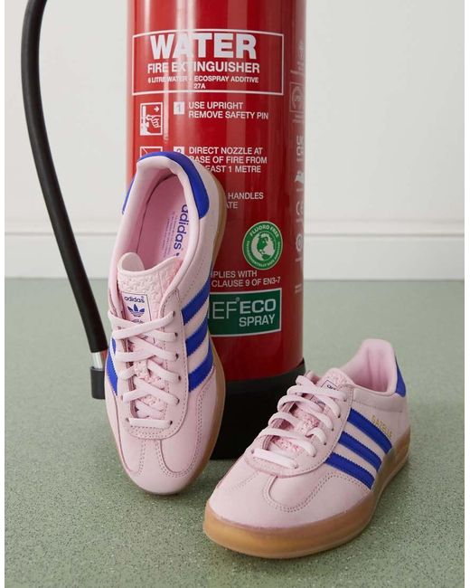 Adidas Originals Pink Gazelle Indoor Trainers