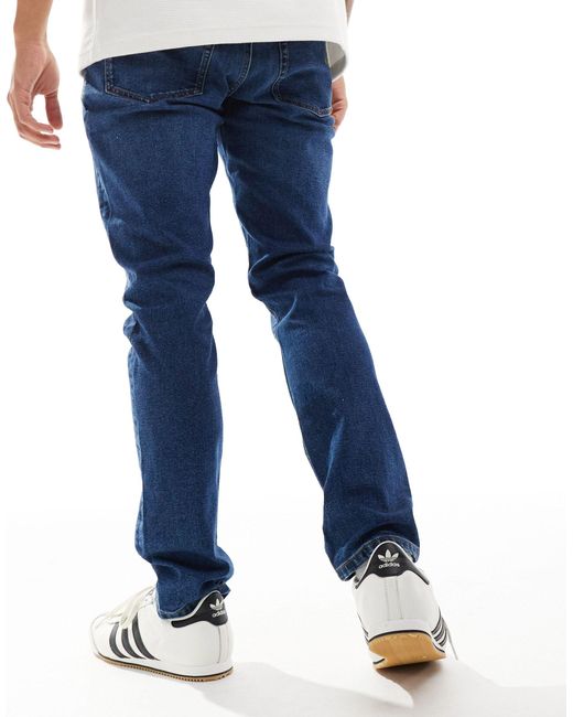 River Island Blue Skinny Fit Jeans for men