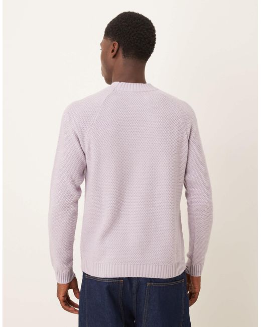 ASOS – strickpullover in Purple für Herren