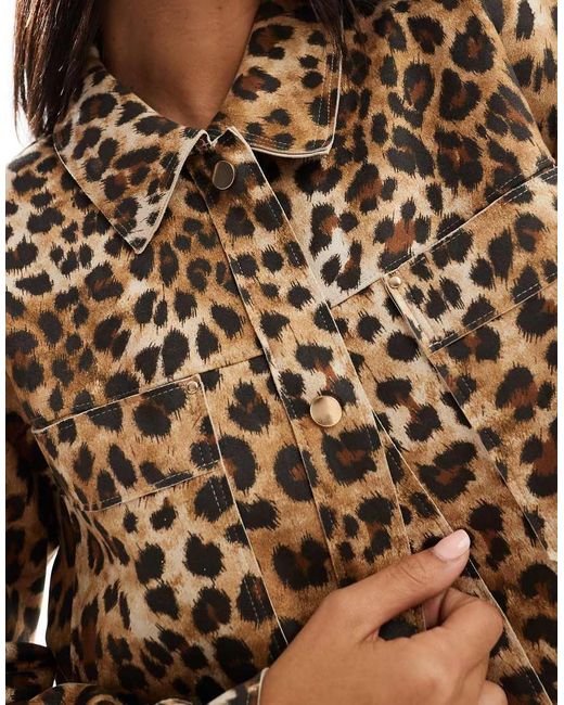 Giacca Squadrata di ONLY in Brown