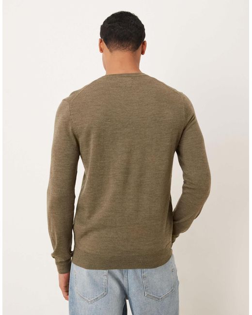 Polo Ralph Lauren – strickpullover aus merinowolle in Green für Herren