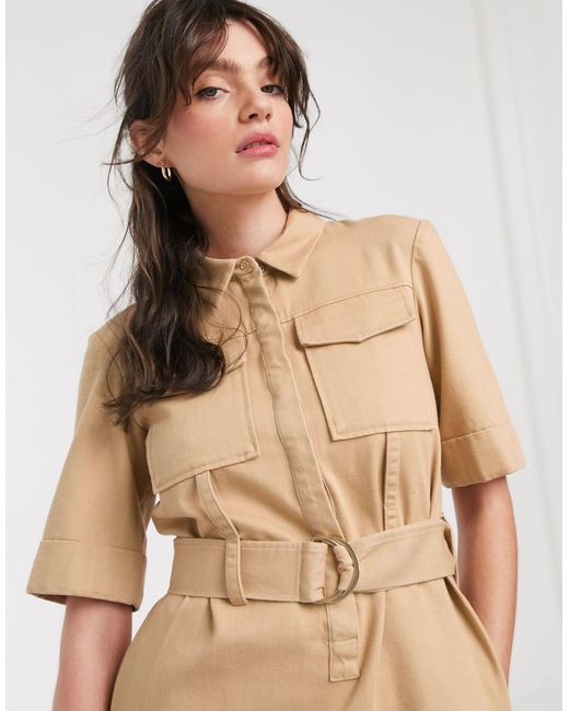 robe chemise courte femme
