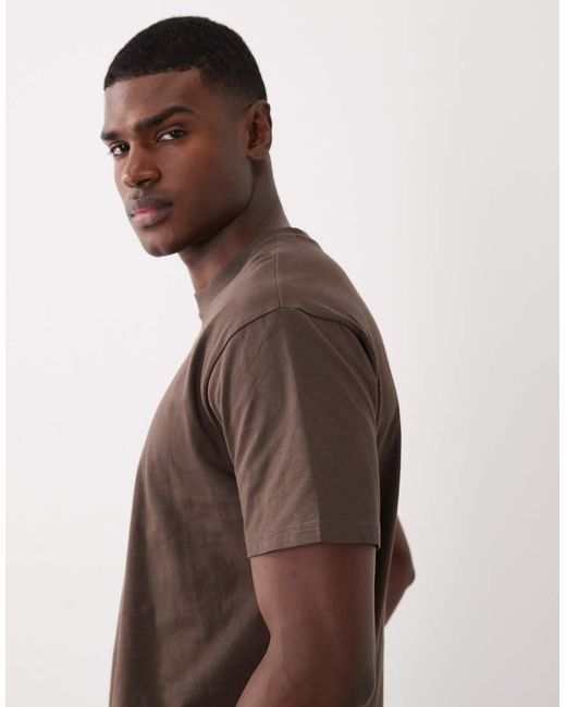 Cotton On Brown Everyday Fit T-shirt for men