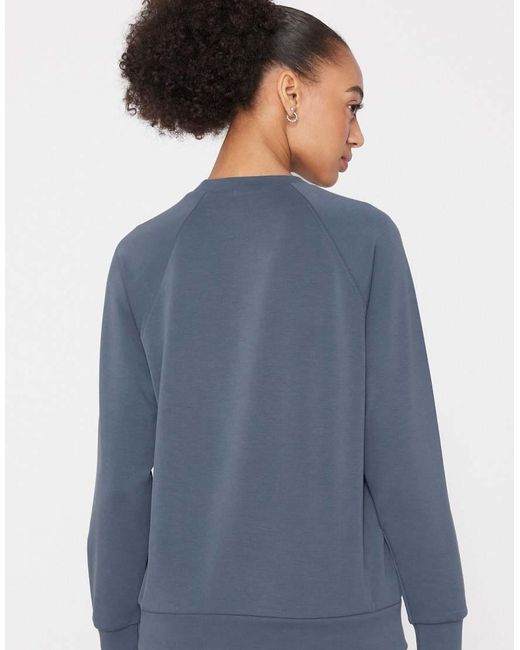 Tezenis Blue Soft Touch Round Neck Sweatshirt