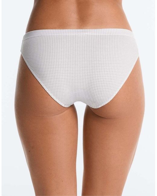 Oysho White 3 Classic Cotton Briefs