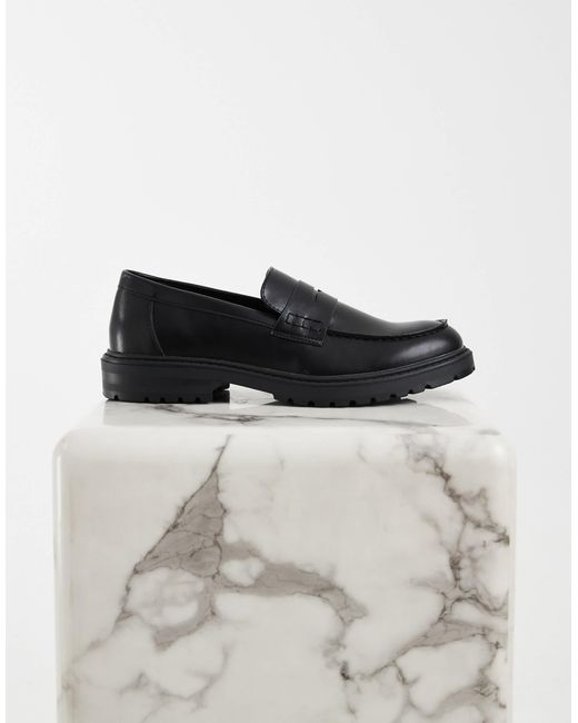 SEQWL Blue Pier Chunky Loafers for men