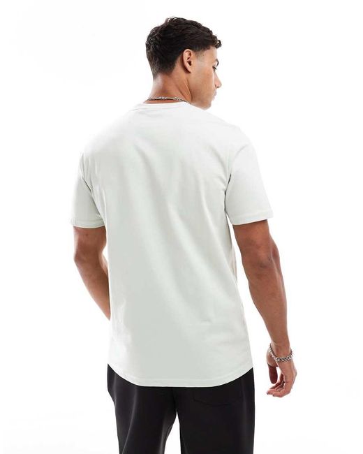 Lyle & Scott White Ss T-Shirts Pocket T-Shirt for men