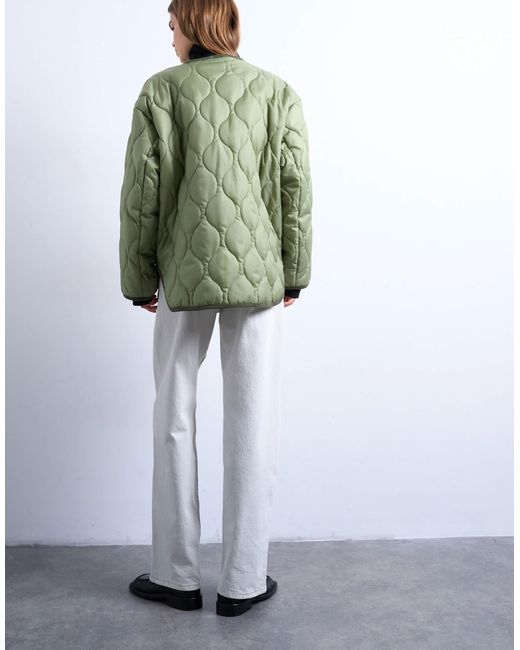 TOPSHOP White – oversize-jacke