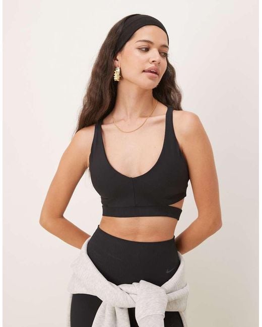 Nike Black Padded Sports Bra