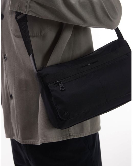 Tommy Hilfiger Gray Commuter Cross Body Bag for men