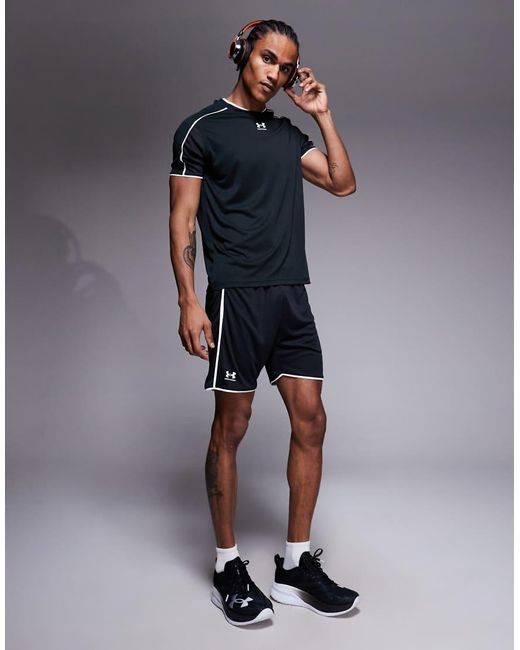 Under Armour Black Challenger Training Shorts for men