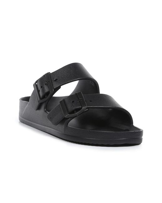 Regatta Black Lightweight Brooklyn Double Strap Sandals
