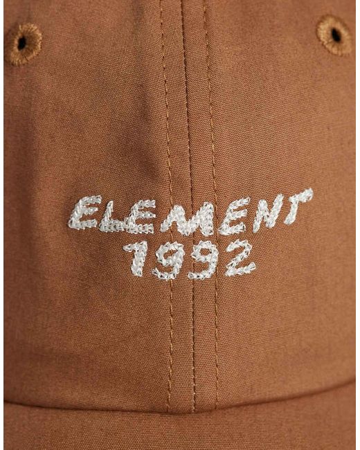 Element Natural Baseball Cap for men