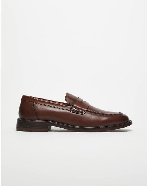 ASOS Brown Tassel Loafers for men