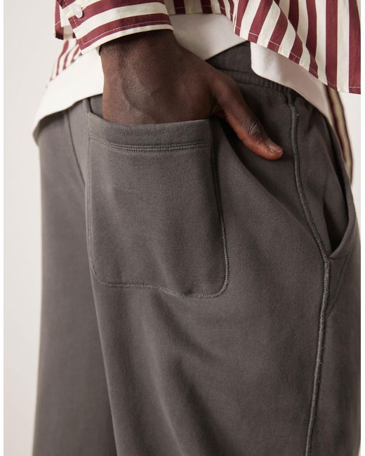 Abercrombie & Fitch – weite jogginghose in Pink für Herren