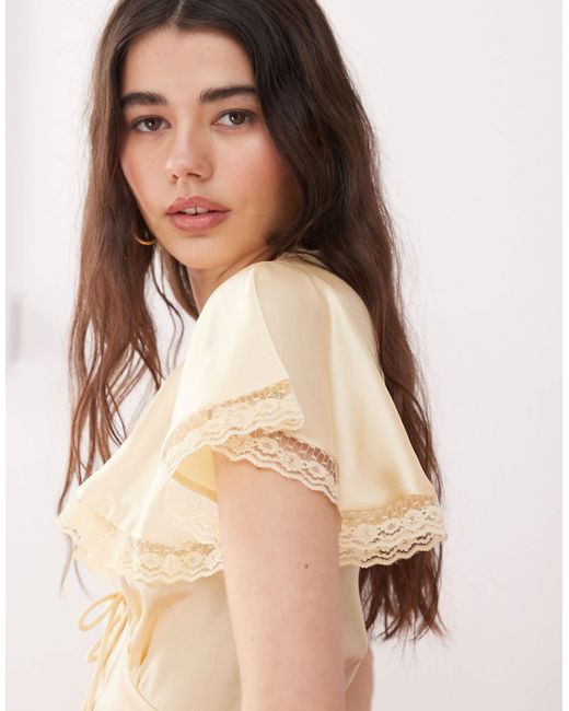 Reclaimed (vintage) Pink – mini-freizeitkleid