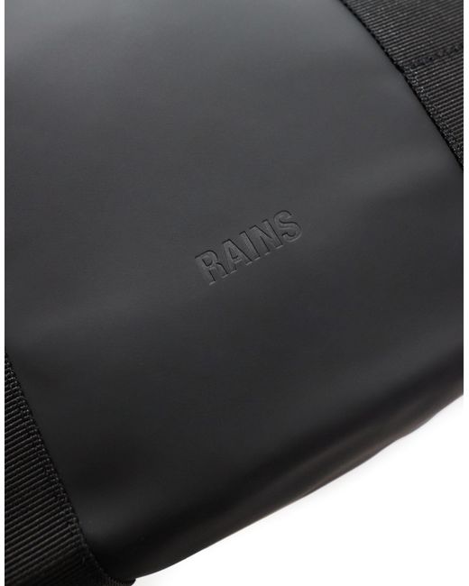Rains Black 14160 Unisex Waterproof Tote Bag Mini