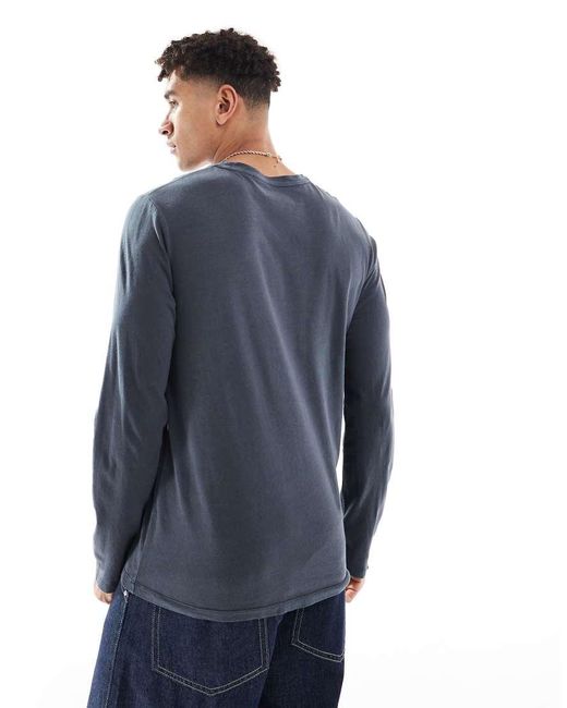 Superdry Blue Classic Essential Top for men