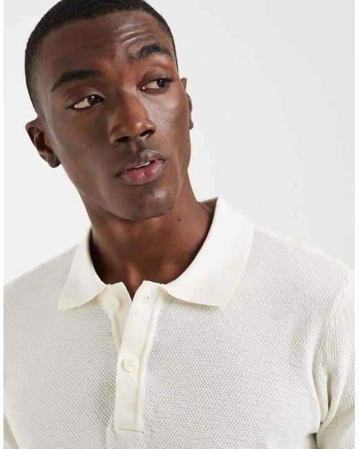 Polo di Blend in White da Uomo