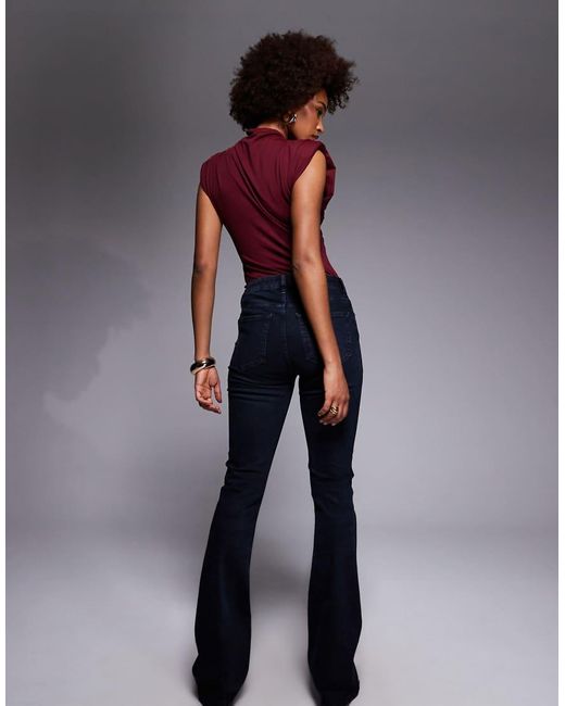 ASOS Blue Asos Design Tall Bootcut Jeans