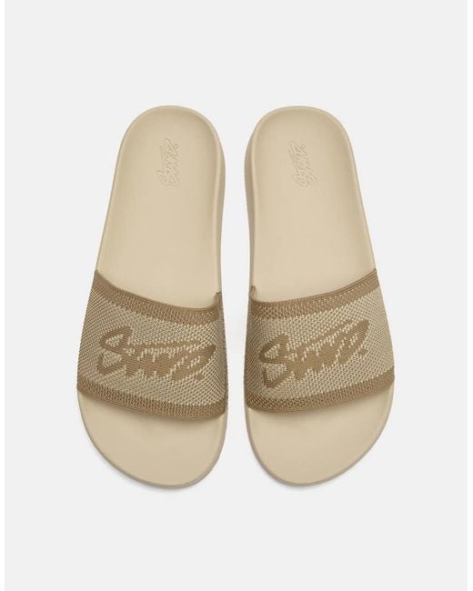 Pull&Bear White Stwd Rubberised Sandals for men
