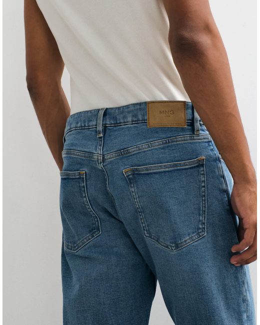 Jean slim - clair Mango pour homme en coloris Blue