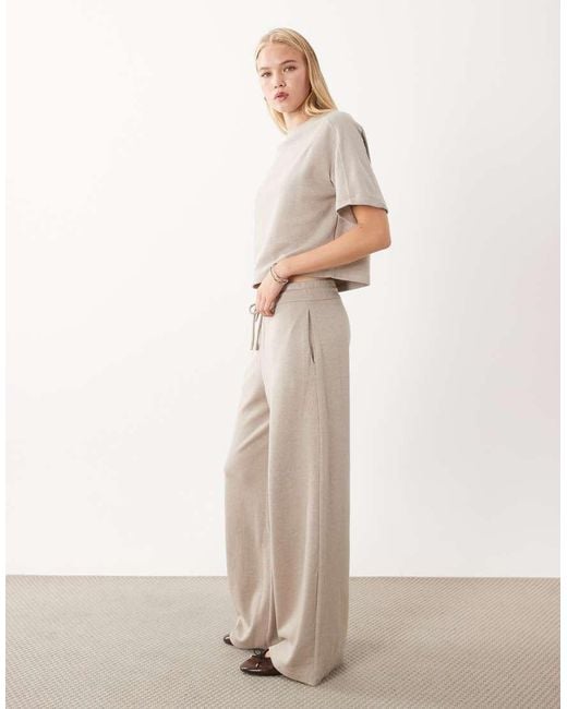 Mango Natural Pico Straight Trouser Co-Ord