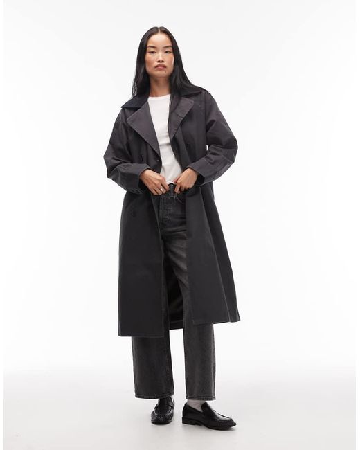 Levi's Blue Bree Barn Trench Coat