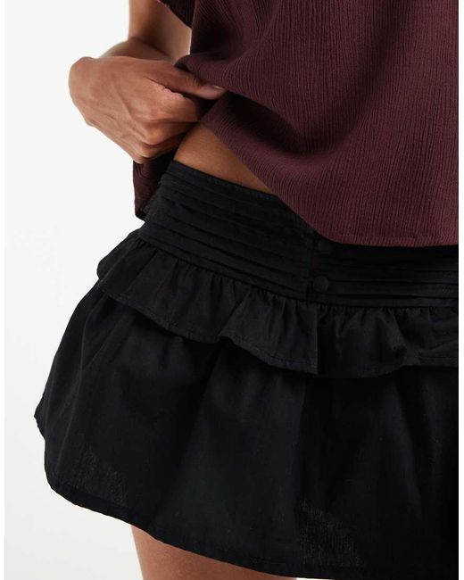 Motel Natural Alna Ruffle Skort