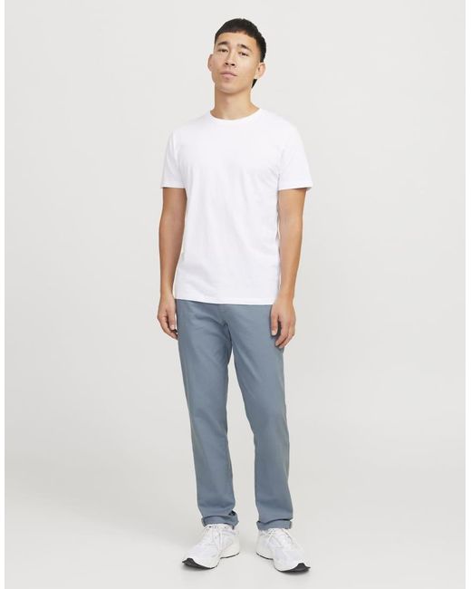 Jack & Jones Chinobroek in het Blue voor heren
