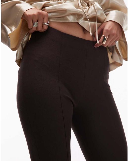 ARKET Broek Met Smalle Pijpen, Stretch En Naad Aan De Voorkant in het White