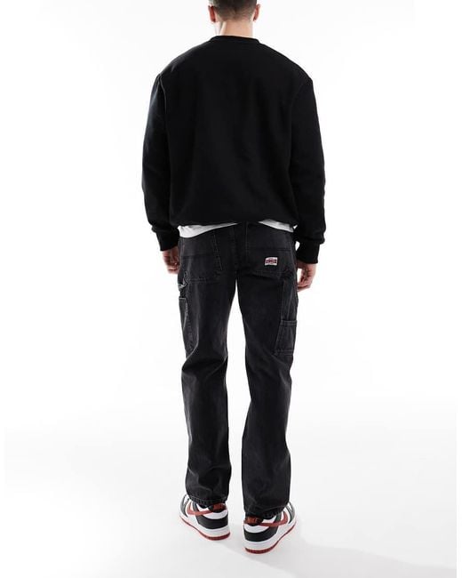 Only & Sons Black Edge Carpenter Jean for men