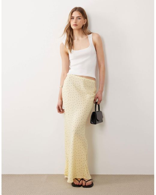 ASOS White Knitted Compact Square Neck Cami